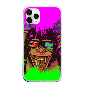 Чехол для iPhone 11 Pro Max матовый с принтом 3D Neon Monkey в Белгороде, Силикон |  | 3d очки | bapy | brand | chimp | cool paint | fashion | hype beast | japan | neon | paint | trend | анаглиф | байп | байпи | брызги красок | бэйп | бэйпи | камуфляж | купающаяся обезьяна | мода | неон | тренд | хайп бист | хайповый бренд | ш