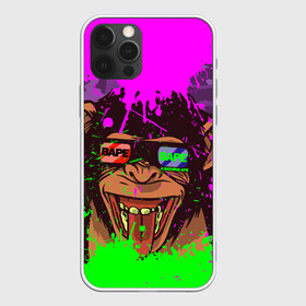 Чехол для iPhone 12 Pro Max с принтом 3D Neon Monkey в Белгороде, Силикон |  | 3d очки | bapy | brand | chimp | cool paint | fashion | hype beast | japan | neon | paint | trend | анаглиф | байп | байпи | брызги красок | бэйп | бэйпи | камуфляж | купающаяся обезьяна | мода | неон | тренд | хайп бист | хайповый бренд | ш