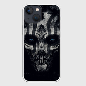 Чехол для iPhone 13 mini с принтом OLD SHAMAN в Белгороде,  |  | hardcore | shaman | skull | готика | неформальное | череп | шаман