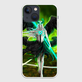 Чехол для iPhone 13 mini с принтом Ulquiorra Schiffer Bleach в Белгороде,  |  | anime | archangel | art | aurora | bleach | manga | schiffer | ulquiorra | аниме | арт | блич | манга