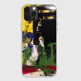 Чехол для iPhone 12 Pro с принтом Мазок художника! в Белгороде, силикон | область печати: задняя сторона чехла, без боковых панелей | Тематика изображения на принте: абстракция | картина | молодежное | пестрое | хайп