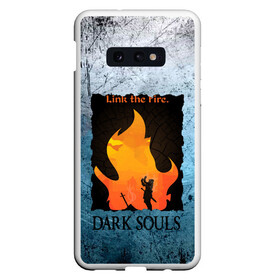 Чехол для Samsung S10E с принтом DARK SOULS | СТОРОНА ДУШИ в Белгороде, Силикон | Область печати: задняя сторона чехла, без боковых панелей | dark souls | darksouls | tegunvte | темные души