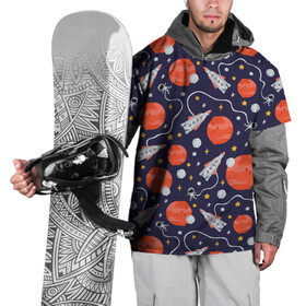 Накидка на куртку 3D с принтом Корабли, планеты и спутники в Белгороде, 100% полиэстер |  | space | арт | звезды | корабли | космос | планеты | ракеты | созвездия