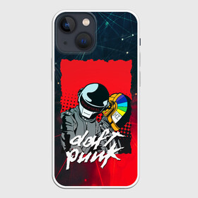 Чехол для iPhone 13 mini с принтом DAFT PUNK MUSIC в Белгороде,  |  | by craig drake | daft punk | madeinkipish | thomas bangalter | дафт панк | маски | тома и ги мануэль