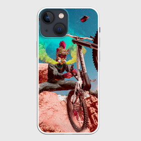 Чехол для iPhone 13 mini с принтом Riders Republic в Белгороде,  |  | riders republic | велосипед | гонки | игра | человек | экстрим