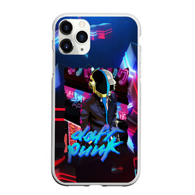 Чехол для iPhone 11 Pro матовый с принтом daft punk neon rock в Белгороде, Силикон |  | by craig drake | daft punk | madeinkipish | thomas bangalter | дафт панк | маски | тома и ги мануэль