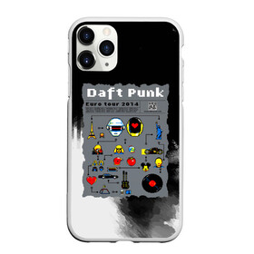 Чехол для iPhone 11 Pro матовый с принтом daft punk modern в Белгороде, Силикон |  | by craig drake | daft punk | madeinkipish | thomas bangalter | дафт панк | маски | тома и ги мануэль