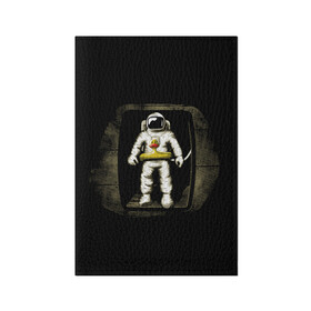 Обложка для паспорта матовая кожа с принтом Первая Высадка На Луну в Белгороде, натуральная матовая кожа | размер 19,3 х 13,7 см; прозрачные пластиковые крепления | Тематика изображения на принте: 12 | 1961 | astronaut | duck | gagarin | mars | nasa | space | spacex | sssr | yuri | апрель | астронавт | гагарин | день | земля | космонавт | космонавтика | космос | луна | марс | наса | планета | поехали | полёт | ракета | ссср | утенок |