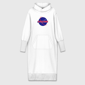 Платье удлиненное хлопок с принтом Yury Gagarin NASA в Белгороде,  |  | korolev | merch | roscosmos | roskosmos | space | ussr | vostok | байконур | восток | день космонавтики | королёв | космонавт | космос | мерч | миссия мира | наса | первый человек в космосе | поехали | ракета | роскосмос