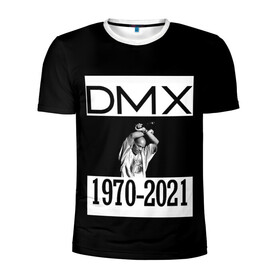 Мужская футболка 3D спортивная с принтом DMX 1970-2021 в Белгороде, 100% полиэстер с улучшенными характеристиками | приталенный силуэт, круглая горловина, широкие плечи, сужается к линии бедра | 1970 | 2021 | 50 | cent | coast | cube | dmx | earl | east | gangsta | hardcore | hip | hop | ice | in | legend | music | pace | rap | requiescat | rip | simmons | гангстер | легенда | музыка | рип | рэп | рэпер | симмонс | хип | хоп | эрл