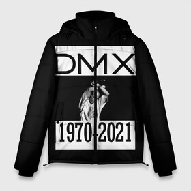 Мужская зимняя куртка 3D с принтом DMX 1970-2021 в Белгороде, верх — 100% полиэстер; подкладка — 100% полиэстер; утеплитель — 100% полиэстер | длина ниже бедра, свободный силуэт Оверсайз. Есть воротник-стойка, отстегивающийся капюшон и ветрозащитная планка. 

Боковые карманы с листочкой на кнопках и внутренний карман на молнии. | Тематика изображения на принте: 1970 | 2021 | 50 | cent | coast | cube | dmx | earl | east | gangsta | hardcore | hip | hop | ice | in | legend | music | pace | rap | requiescat | rip | simmons | гангстер | легенда | музыка | рип | рэп | рэпер | симмонс | хип | хоп | эрл