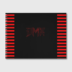 Альбом для рисования с принтом DMX в Белгороде, 100% бумага
 | матовая бумага, плотность 200 мг. | black | dmx | rap | музыка | рэп | рэпер | хип хоп