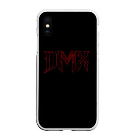 Чехол для iPhone XS Max матовый с принтом DMX в Белгороде, Силикон | Область печати: задняя сторона чехла, без боковых панелей | Тематика изображения на принте: black | dmx | rap | музыка | рэп | рэпер | хип хоп