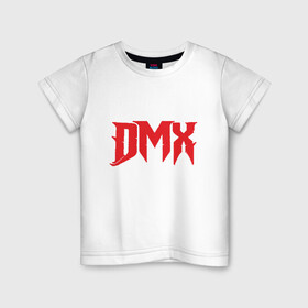 Детская футболка хлопок с принтом DMX Power в Белгороде, 100% хлопок | круглый вырез горловины, полуприлегающий силуэт, длина до линии бедер | Тематика изображения на принте: dmx | dog | earl simmons | hip hop | music | new york | rap | rapper | rip | ruff ryders | диэмикс | музыка | нью йорк | пёс | рэп | рэпер | хипхоп | эрл симмонс