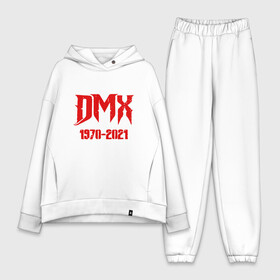 Женский костюм хлопок Oversize с принтом DMX   Rest In Peace в Белгороде,  |  | dmx | dog | earl simmons | hip hop | music | new york | rap | rapper | rip | ruff ryders | диэмикс | музыка | нью йорк | пёс | рэп | рэпер | хипхоп | эрл симмонс