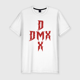 Мужская футболка хлопок Slim с принтом DMX Cross в Белгороде, 92% хлопок, 8% лайкра | приталенный силуэт, круглый вырез ворота, длина до линии бедра, короткий рукав | dmx | dog | earl simmons | hip hop | music | new york | rap | rapper | rip | ruff ryders | диэмикс | музыка | нью йорк | пёс | рэп | рэпер | хипхоп | эрл симмонс