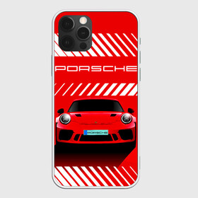 Чехол для iPhone 12 Pro Max с принтом PORSCHE / ПОРШЕ / RED STYLE в Белгороде, Силикон |  | 911 | auto | carrera | cayenne | macan | porsche | sportcar | taycan | автомобиль | градиент. | каен | карера | красный | макан | полосы | порш | порше | спорт | спорткар | тайкан