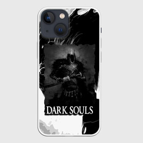 Чехол для iPhone 13 mini с принтом DARKSOULS | ТЁМНЫЙ РЫЦАРЬ в Белгороде,  |  | dark souls | darksouls | tegunvte | демоны | рыцарь | средневековье | темные души