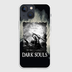 Чехол для iPhone 13 mini с принтом DARK SOULS 3 в Белгороде,  |  | dark souls | darksouls | tegunvte | демоны | рыцарь | средневековье | темные души
