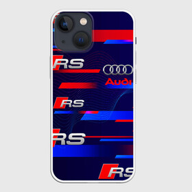 Чехол для iPhone 13 mini с принтом AUDI RS SPORT   АУДИ РС СПОРТ в Белгороде,  |  | audi | car | q5 | q6 | q7 | rs. | sportcar | а3 | а4 | а6 | а8 | авто | автомобиль | ауди | рс | спорт | спорткар