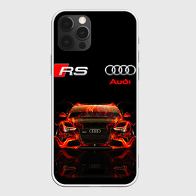 Чехол для iPhone 12 Pro Max с принтом AUDI RS 5 FIRE / АУДИ РС 5 в Белгороде, Силикон |  | audi | car | fire. | q5 | q6 | q7 | rs 5 | sportcar | а3 | а4 | а6 | а8 | авто | автомобиль | ауди | огонь | рс 5 | спорт | спорткар