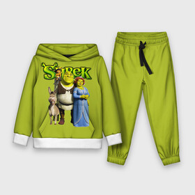 Детский костюм 3D (с толстовкой) с принтом Шрек Shrek в Белгороде,  |  | cartoon | fiona | shrek | болото | детям | комедия | кот в сапогах | мультик | огр | осел | персонажи мультфильмов | тролль | фиона | шрек