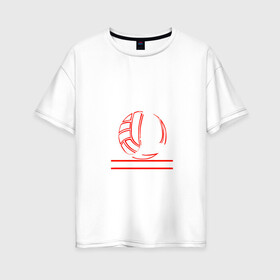 Женская футболка хлопок Oversize с принтом Карасуно в Белгороде, 100% хлопок | свободный крой, круглый ворот, спущенный рукав, длина до линии бедер
 | 2012 | anime | haikyuu | аниме | волейбол | волейбольный | ворон | кагэяма | карасуно | клуб | клуба | логотип | мяч | надпись | птица | сёё | сериал | силуэт | спорт | тобио | хината | эмблема