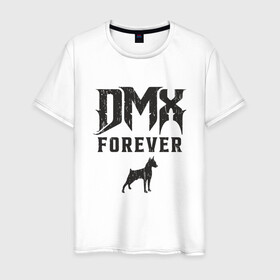 Мужская футболка хлопок с принтом DMX Forever в Белгороде, 100% хлопок | прямой крой, круглый вырез горловины, длина до линии бедер, слегка спущенное плечо. | dmx | dog | earl simmons | hip hop | music | new york | rap | rapper | rip | ruff ryders | диэмикс | музыка | нью йорк | пёс | рэп | рэпер | хипхоп | эрл симмонс