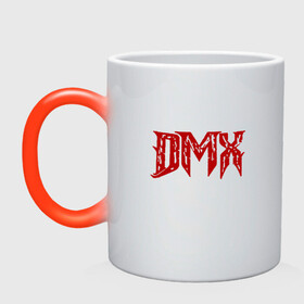 Кружка хамелеон с принтом DMX Logo в Белгороде, керамика | меняет цвет при нагревании, емкость 330 мл | Тематика изображения на принте: dmx | dog | earl simmons | hip hop | music | new york | rap | rapper | rip | ruff ryders | диэмикс | музыка | нью йорк | пёс | рэп | рэпер | хипхоп | эрл симмонс