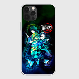 Чехол для iPhone 12 Pro Max с принтом Гию и Танджиро Kimetsu no Yaiba в Белгороде, Силикон |  | demon slayer | kamado | kimetsu no yaiba | nezuko | tanjiro | аниме | гию томиока | зеницу агацума | иноске хашибира | камадо | клинок | корзинная девочка | манга | музан кибуцуджи | незуко | рассекающий демонов | танджиро