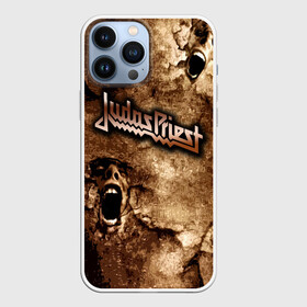 Чехол для iPhone 13 Pro Max с принтом JUDAS PRIEST SCREAM в Белгороде,  |  | Тематика изображения на принте: judas priest | гленн типтон | йен хилл | роб хэлфорд | скотт трэвис | хард рок | хеви метал