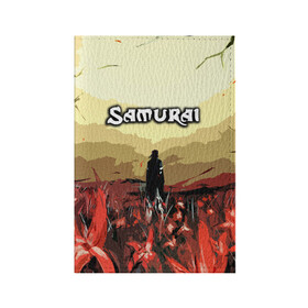 Обложка для паспорта матовая кожа с принтом SAMURAI PROJECT RED в Белгороде, натуральная матовая кожа | размер 19,3 х 13,7 см; прозрачные пластиковые крепления | Тематика изображения на принте: 2077 | cd projekt red | cyberpunk | cyberpunk 2077 | game | samurai | арт | будущее | видеоигра | игра | киберпанк | киберпанк 2077 | киборг | киборги