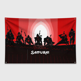 Флаг-баннер с принтом CYBERPUNK SAMURAI 2077 в Белгороде, 100% полиэстер | размер 67 х 109 см, плотность ткани — 95 г/м2; по краям флага есть четыре люверса для крепления | 2077 | cd projekt red | cyberpunk | cyberpunk 2077 | game | samurai | арт | будущее | видеоигра | игра | киберпанк | киберпанк 2077 | киборг | киборги