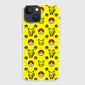 Чехол для iPhone 13 mini с принтом PIKACHU   ПИКАЧУ в Белгороде,  |  | a bathing ape | bape | bape shark | bape sta | milo | monkey | pikachu | pokemons | star | streetwear | бейп | горила | мило. | обезьянка | пикачу | покемоны | стар | стритвеар | стритвир бренд | уличный стиль