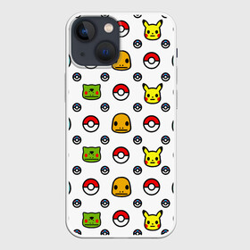 Чехол для iPhone 13 mini с принтом POKEMON   ПОКЕМОНЫ в Белгороде,  |  | a bathing ape | bape | bape shark | bape sta | monkey | pikachu | pokemons | star | streetwear | бейп | горила | обезьянка | пикачу | покемоны | стар | стритвеар | стритвир бренд | узор. | уличный стиль