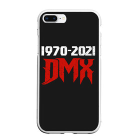 Чехол для iPhone 7Plus/8 Plus матовый с принтом DMX 1970-2021 в Белгороде, Силикон | Область печати: задняя сторона чехла, без боковых панелей | again | and | at | blood | born | champ | clue | d | dark | dj | dmx | dog | earl | flesh | get | grand | hell | hot | is | its | legend | loser | lox | m | man | me | my | now | of | simmons | the | then | there | walk | was | with | x | year | 