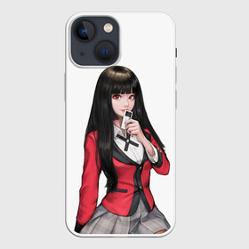 Чехол для iPhone 13 mini с принтом Jabami Yumeko (Kakegurui) в Белгороде,  |  | ahegao | girl | girls | jabami | japan | kakegurui | senpai | waifu | yumeko | азарт | аниме | ахегао | безумный | вайфу | девушка | джабами | игра | карта | карты | манга | семпай | сенпай | тян | тяночка | юмэко | япония