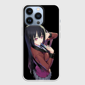 Чехол для iPhone 13 Pro с принтом Yumeko в Белгороде,  |  | ahegao | girl | girls | jabami | japan | kakegurui | senpai | waifu | yumeko | азарт | аниме | ахегао | безумный | вайфу | девушка | джабами | игра | карта | карты | манга | семпай | сенпай | тян | тяночка | юмэко | япония