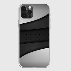 Чехол для iPhone 12 Pro с принтом 3D luxury style silver black в Белгороде, силикон | область печати: задняя сторона чехла, без боковых панелей | Тематика изображения на принте: luxury | versace | vip | абстракция | версаче | вип | паттерн | роскошь | текстуры