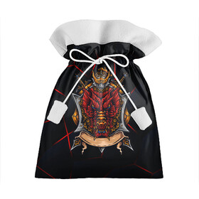 Подарочный 3D мешок с принтом Красный китайский дракон в Белгороде, 100% полиэстер | Размер: 29*39 см | викинг | дракон | китай | китайский дракон | красный дракон | мифология | рыцарь | шлеп