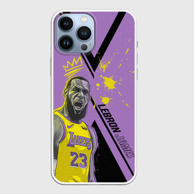 Чехол для iPhone 13 Pro Max с принтом леброн джеймс в Белгороде,  |  | basketball | lakers | lebron | media | nba | toplanding | баскетболл | леброн | лейкерс | лого баскетбольных клубов | лос анджелес | нба