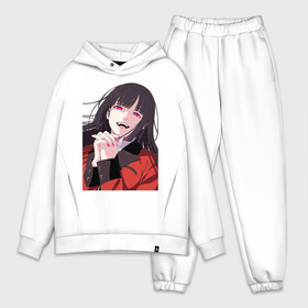 Мужской костюм хлопок OVERSIZE с принтом Kakegurui Yumeko в Белгороде,  |  | anime | girl | kakegurui | manga | yumeko | аниме | девушка | манга | юмеко