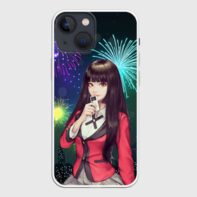 Чехол для iPhone 13 mini с принтом Anime Girl в Белгороде,  |  | kakegurui | аниме | арт | безумный азарт | графика