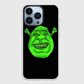 Чехол для iPhone 13 Pro с принтом Shreks Face в Белгороде,  |  | donkey | fiona | gonna | is | life | love | me | once | roll | shrek | somebody | the | told | world | артур | в | гарольд | дракон | жизнь | кот | лорд | любовь | мем | мерлин | огр | осел | пиноккио | пряник | сапогах | фаркуад | фиона | чарм