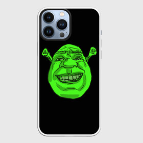 Чехол для iPhone 13 Pro Max с принтом Shreks Face в Белгороде,  |  | donkey | fiona | gonna | is | life | love | me | once | roll | shrek | somebody | the | told | world | артур | в | гарольд | дракон | жизнь | кот | лорд | любовь | мем | мерлин | огр | осел | пиноккио | пряник | сапогах | фаркуад | фиона | чарм