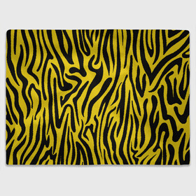 Плед 3D с принтом Тигровые полоски в Белгороде, 100% полиэстер | закругленные углы, все края обработаны. Ткань не мнется и не растягивается | абстракция | зоопринт | орнамент | полоски | полосы | пчелиный | тигровый