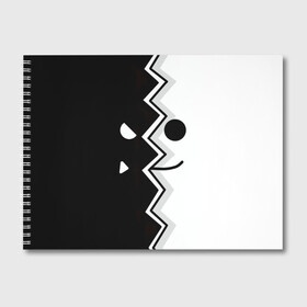 Альбом для рисования с принтом Geometry Dash | Fondo в Белгороде, 100% бумага
 | матовая бумага, плотность 200 мг. | dash | fondo | geometry | геометри | геометридаш | даш