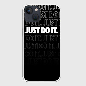 Чехол для iPhone 13 с принтом JUST DO IT   ПРОСТО СДЕЛАЙ ЭТО в Белгороде,  |  | just do it | sport | бег | кроссфит. | мотивация | пробежки | просто сделай это | спорт | цитаты