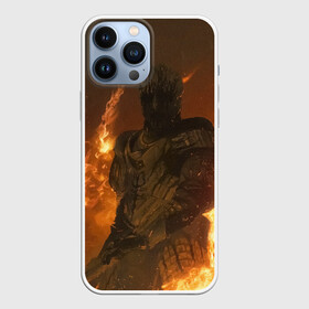 Чехол для iPhone 13 Pro Max с принтом MORTAL SHELL WARRIOR в Белгороде,  |  | mortal | mortalshell | shell | меч | мортал | морталшэл | огонь | рыцарь