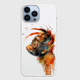 Чехол для iPhone 13 Pro Max с принтом Орангутанг в Белгороде,  |  | африка | море | обезьянка | отпуск | пальма | юг